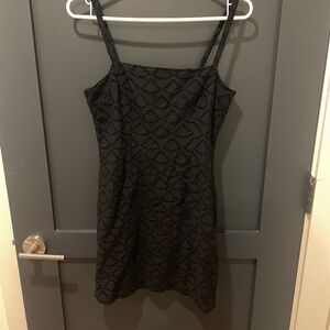 Cutie black mini bodycon dress